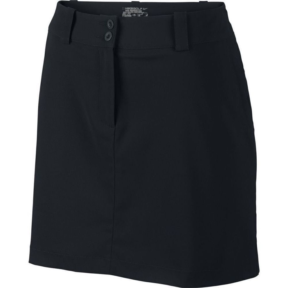 Nike Golf Womens Tech Skort Mid Rise Black Size 2